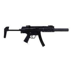 PTR 9SDM SBR 9mm 4.58" Barrel, M-LOK Handguard 4 Position Collapsible Stock & Vent 2 Suppressor