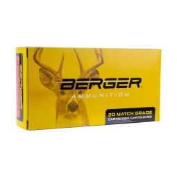 Berger 308 Win. 185gr. Classic Hunter Ammunition, 20 Round Box
