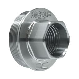 Faxon Titanium Direct Thread HUB adapter, M18x1.5