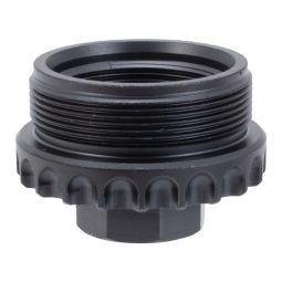 Lantac ADC Direct Thread Titanium Hub, 5/8-24 to 1.375x24