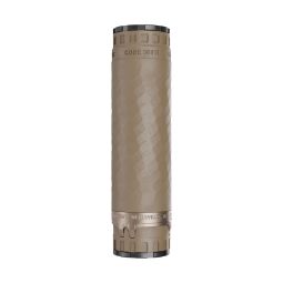 Precision Armament TiTrex Suppressor 9mm / .360 Cal Ti Core, FDE