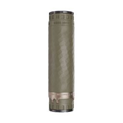 Precision Armament TiTrex Suppressor 9mm / .360 Cal Ti Core, OD Green