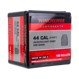 Winchester Bullets, 44-40 200gr. JHP, Box of 100
