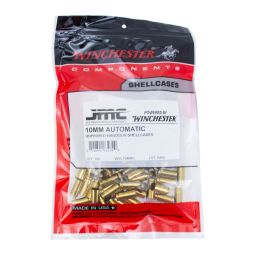 Winchester Unprimed Brass, 10mm Auto, Bag of 100