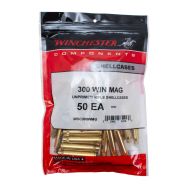 Winchester Unprimed Brass, 300 Win Mag, Bag of 50