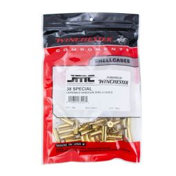 Winchester Unprimed Brass, 38 Special, Bag of 100