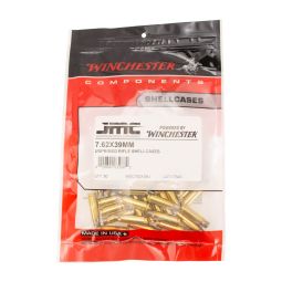 Winchester Unprimed Brass, 7.62x39mm, Bag of 50