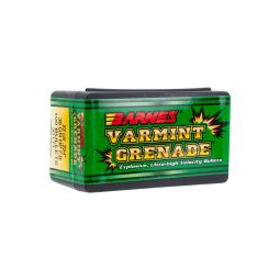 Barnes Varmint Grenade 22 cal. 36gr. Bullets, Box of 100
