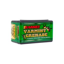 Barnes Varmint Grenade 223 cal. 50gr. Bullets, Box of 100