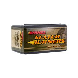 Barnes Match Burner 22 cal. 77gr. Bullets, Box of 100
