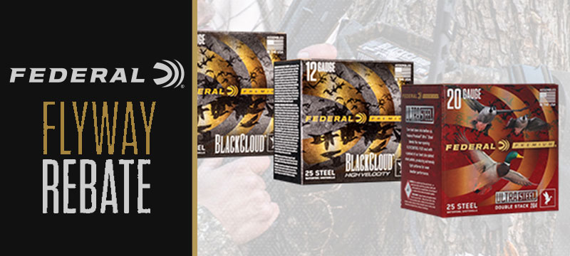 Federal Flyway Ammunition Rebate Image