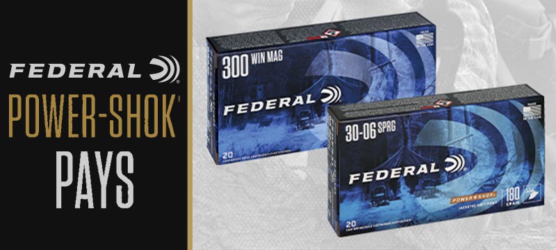 Federal Power-Shok Pays Ammunition Rebate Image