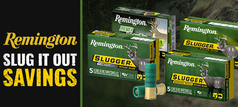 Remington Slug It Out Savings Ammunition Rebate Image