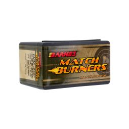 Barnes Match Burner 6mm cal. 105gr. Bullets, Box of 100