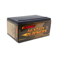 Barnes Match Burner 30 cal. 155gr. Bullets, Box of 100