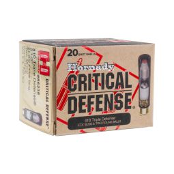 Hornady Critical Defense .410 2.5" FTX Slug / Ball Ammo, 20 Rounds