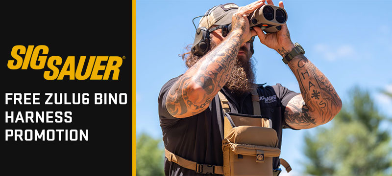 Sig Sauer ZULU6 HDX Binocular Harness Promo Image