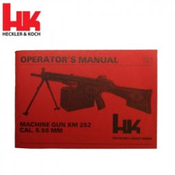 Heckler and Koch XM262 Operator's Manual