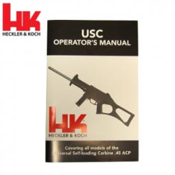 Heckler and Koch USC Operator's Manual, US