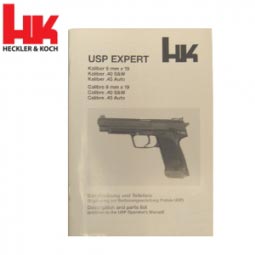 Heckler and Koch USP Expert Part Descriptions and Parts List
