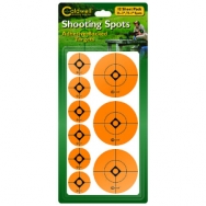 Caldwell Shooting Spots 6 - 1" and 3 - 2" Targets, 12 Pack