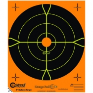 Caldwell Orange Peel 8" Bullseye Target, 5 Pack