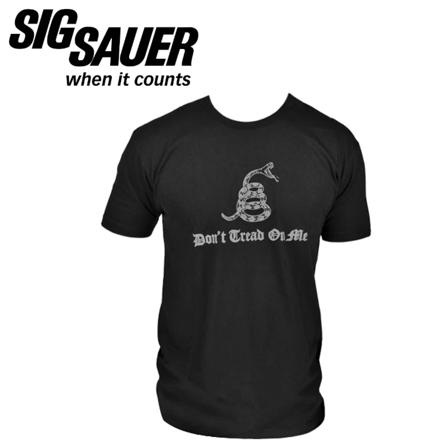 Dont Tread on Me Short-Sleeve T-Shirt Black
