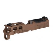 Sig Sauer P320 Pro-Cut Slide Assembly, 9mm, 3.6in. Coyote, Xray3 Sights, R2 Optic Ready