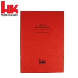 Heckler and Koch HK21E Spare Parts Catalog