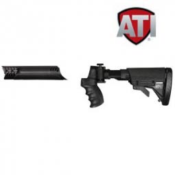 Six Position Side Folding Stock Set, Mossberg, Remington, Winchester, Black