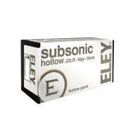 Eley Hollow Point .22LR 38gr. Subsonic Ammunition, 50 Round Box