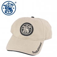 Smith & Wesson Tan Embroidered Logo Cap