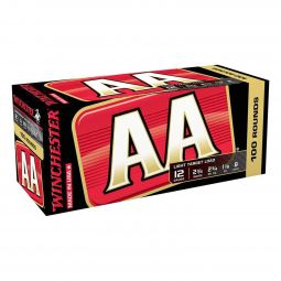Winchester AA Super Sport 12ga. 2-3/4" 1-1/8oz. #8 Shot Ammunition, 100 Round Pack