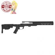 American Built Arms MOD-X Gen III Modular Rifle System, Remington 700 Short Action, Black