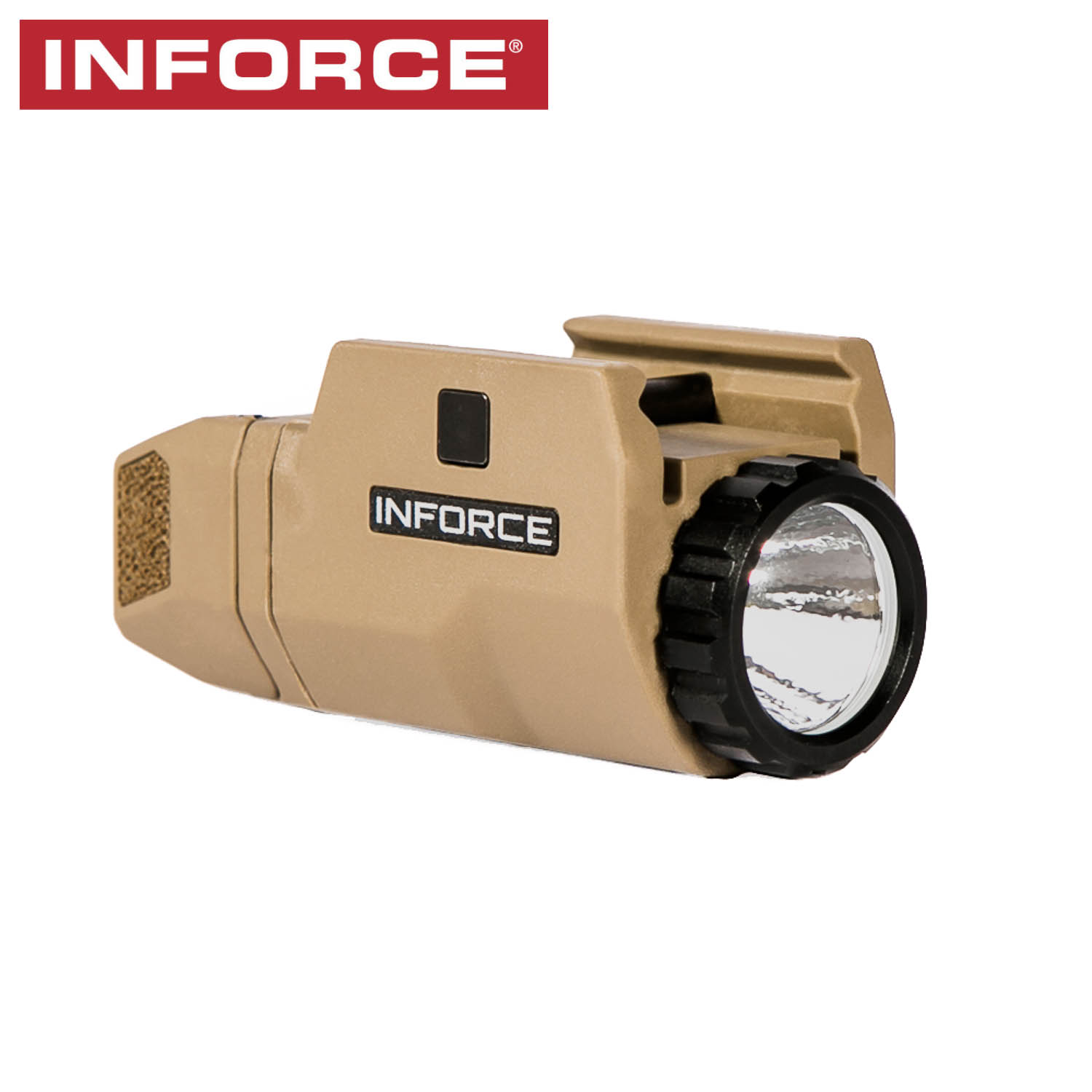 Inforce APLc Compact LED Weapon Light, FDE: MGW