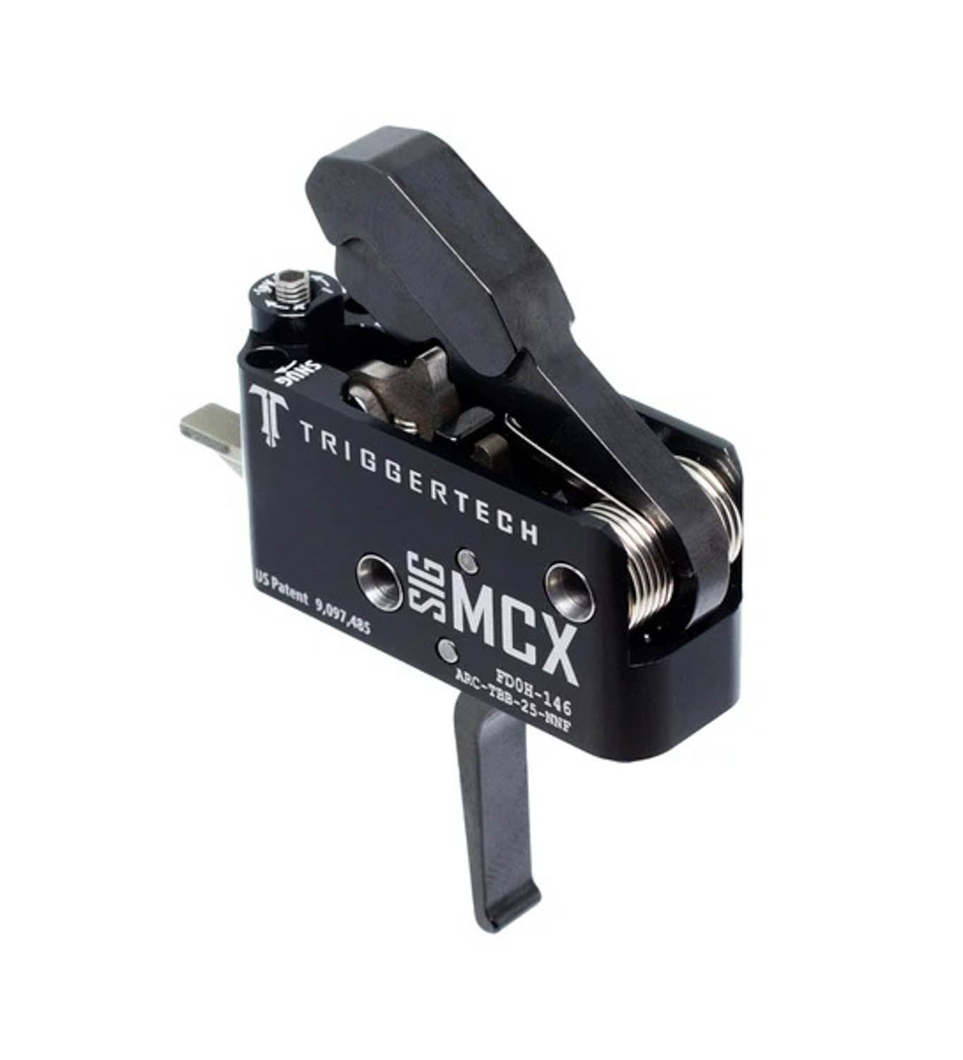 TriggerTech Sig Sauer MCX Two Stage Trigger, Flat Trigger: MGW