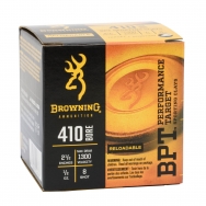Browning Target BPT .410ga. 2-1/2" 1/2oz. #8 Shot, 25 Round Box