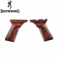 Browning Buckmark Field/Hunter Cocabola Grip Set, Uncheckered Laminate
