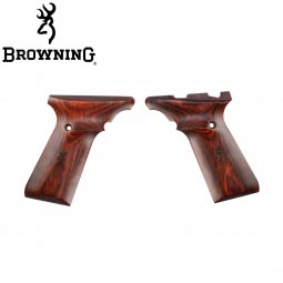 Browning Buckmark Field/Hunter Cocabola Grip Set, Uncheckered Laminate