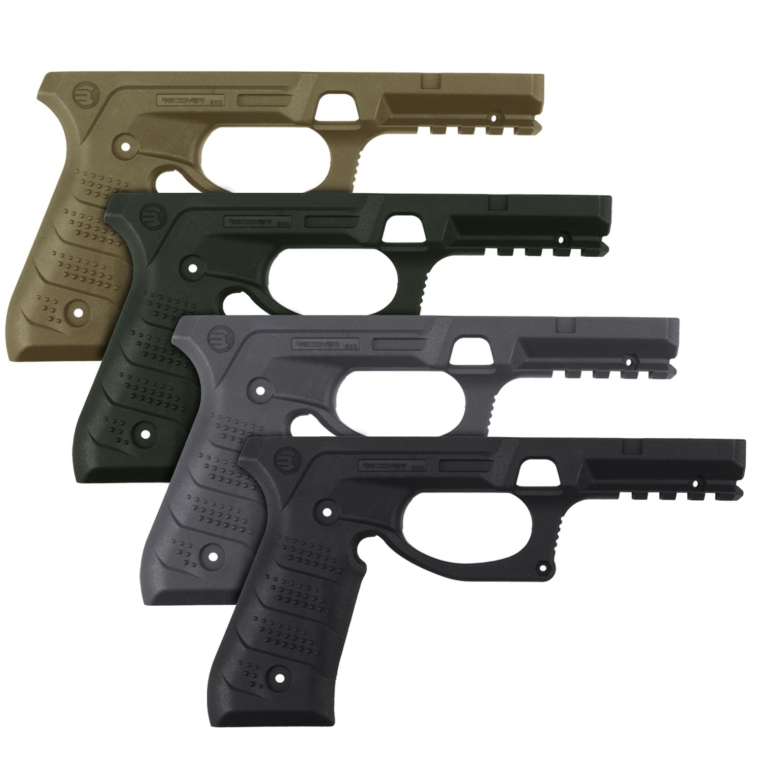 Recover Tactical BC2 Beretta 92 / M9 Grip and Rail System: MGW