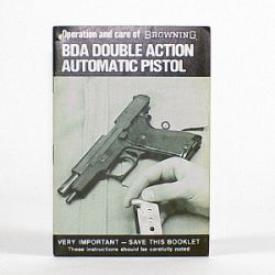 Browning BDA Owners Manual