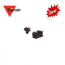 Trijicon 1911 Colt Cut HD Night Sight Set, Orange Front Outline