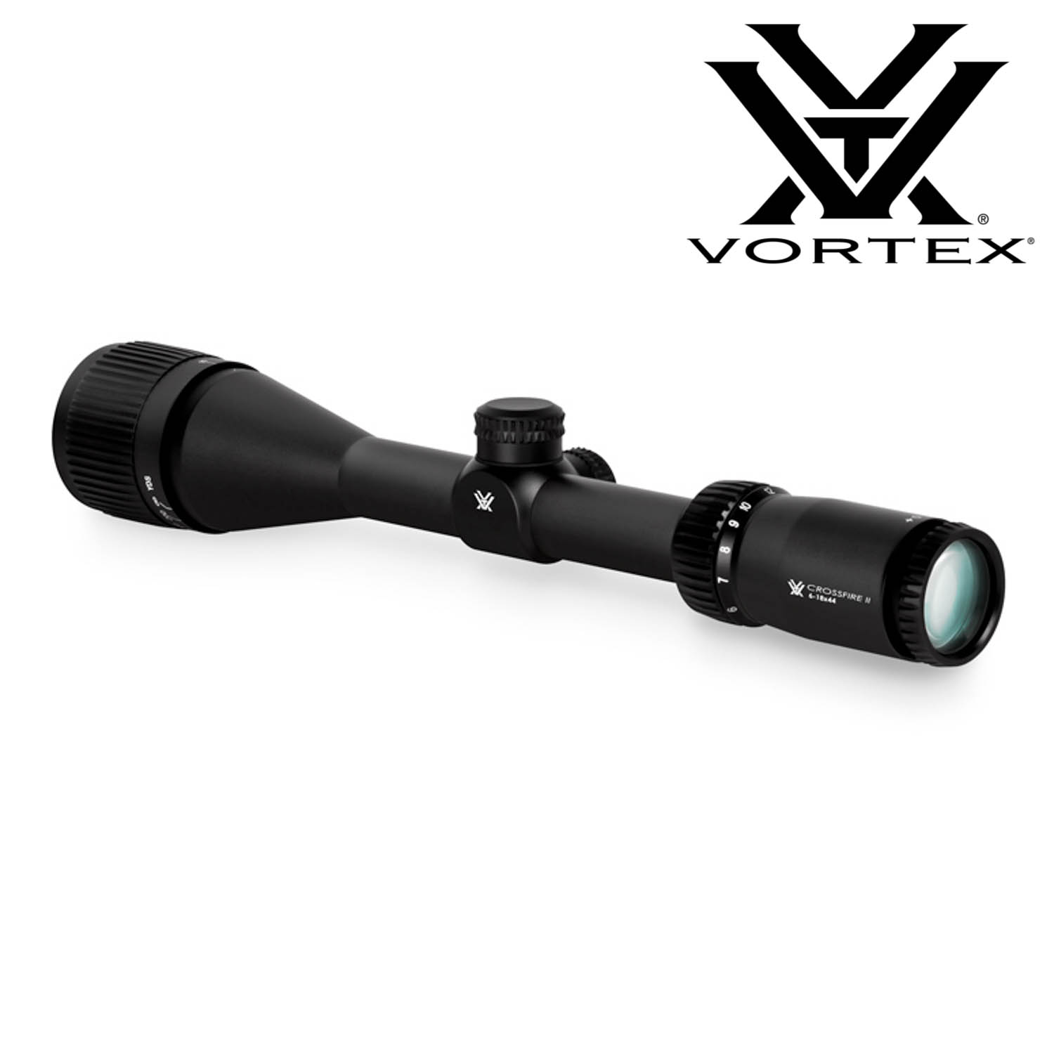 Vortex Crossfire II 6-18x44 AO Riflescope, Dead-Hold BDC Reticle