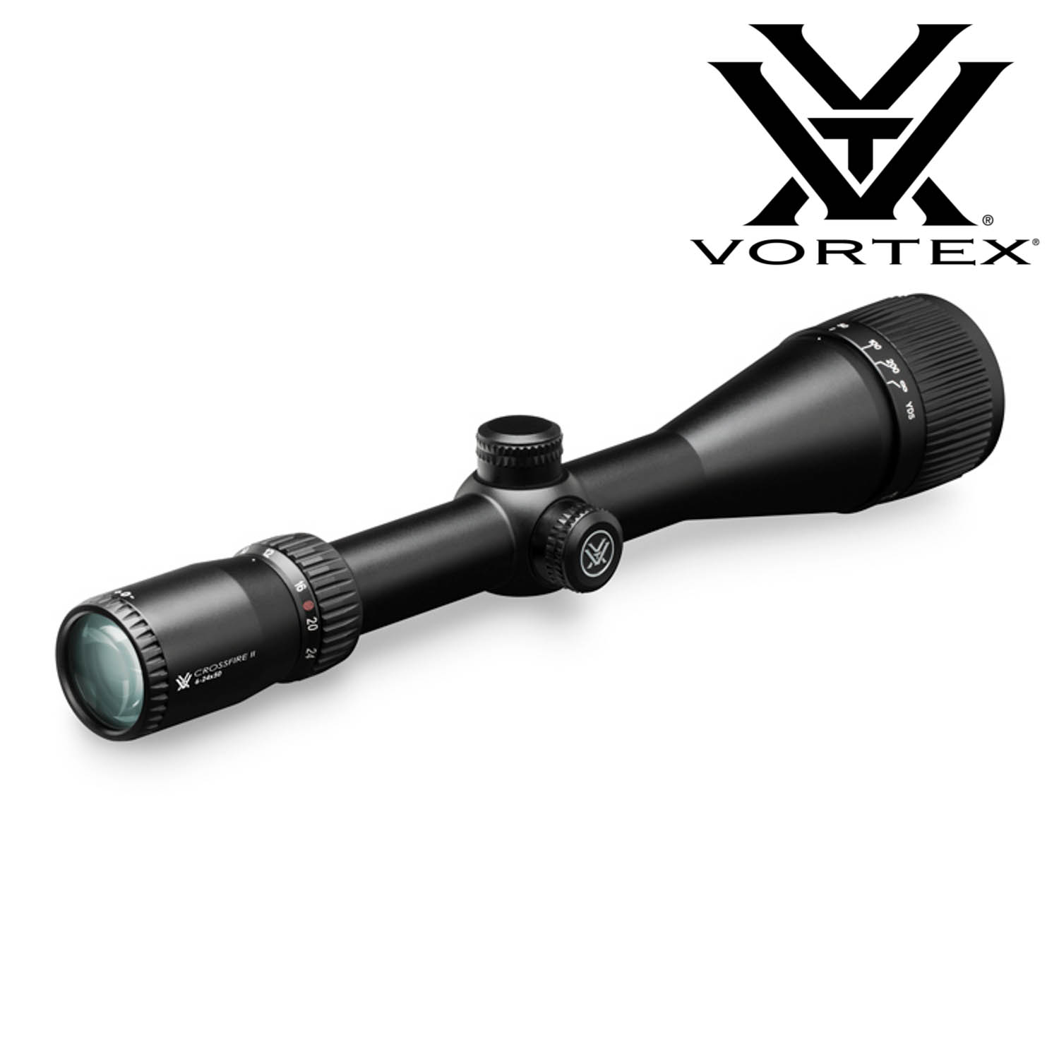 Vortex Crossfire II 6-24x50 AO Riflescope, Dead-Hold BDC Reticle: MGW