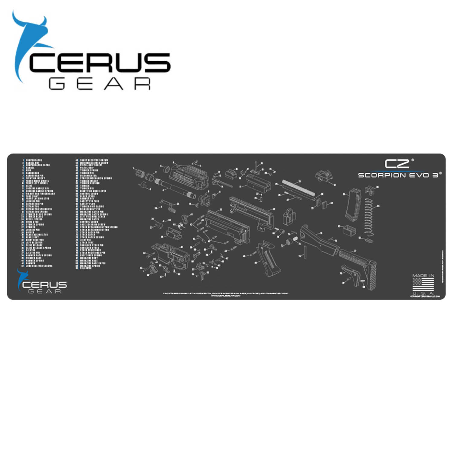Cerus Gear CZ Scorpion EVO 3 12