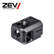 Zev Tech Pro Compensator V2 for Glock Pistols, 9mm 1/2-28 Threads, Black