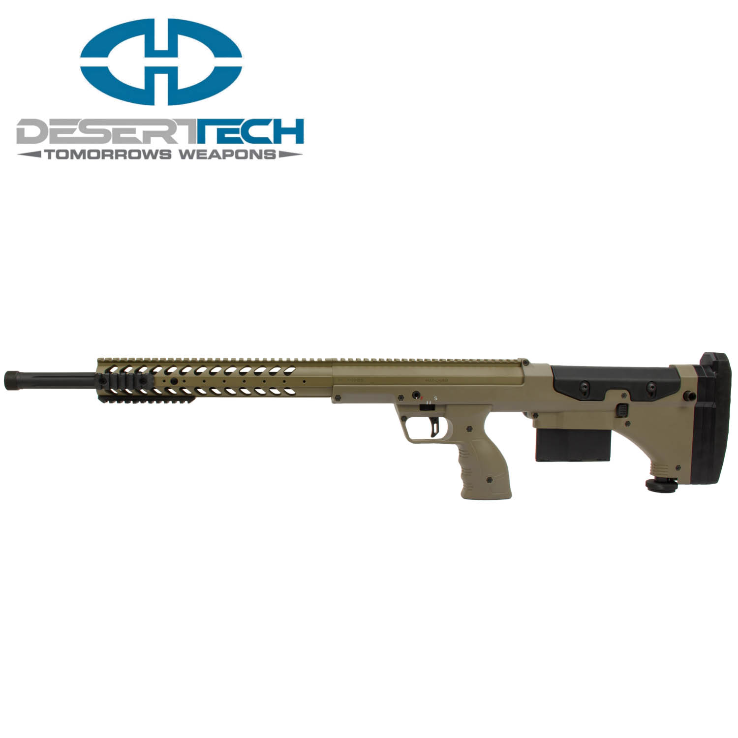 Desert Tech SRS-A1 Rifle, FDE/FDE Chassis, 26