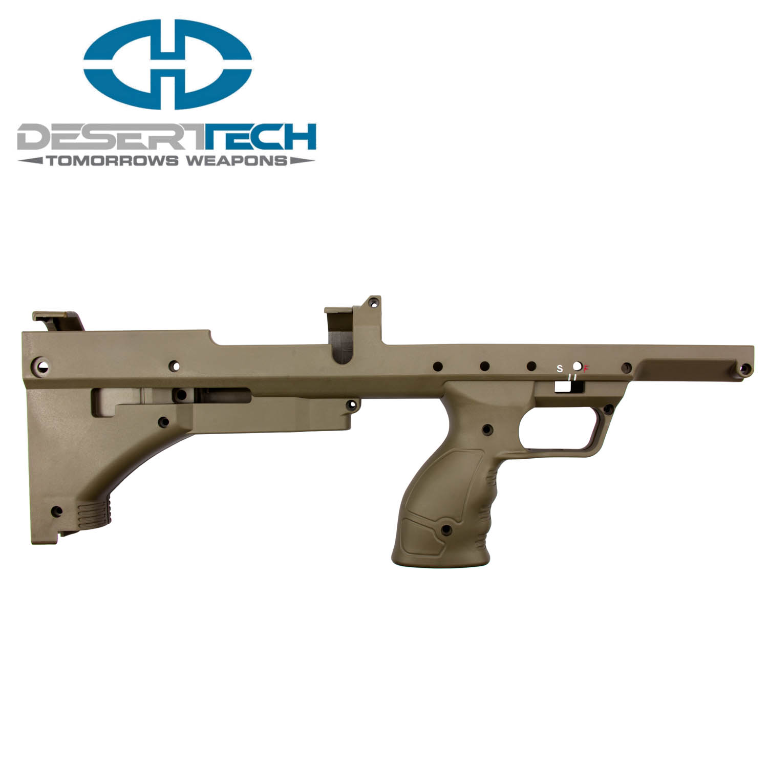 Desert Tech SRS Stock Panel Assembly, Right Handed: MGW