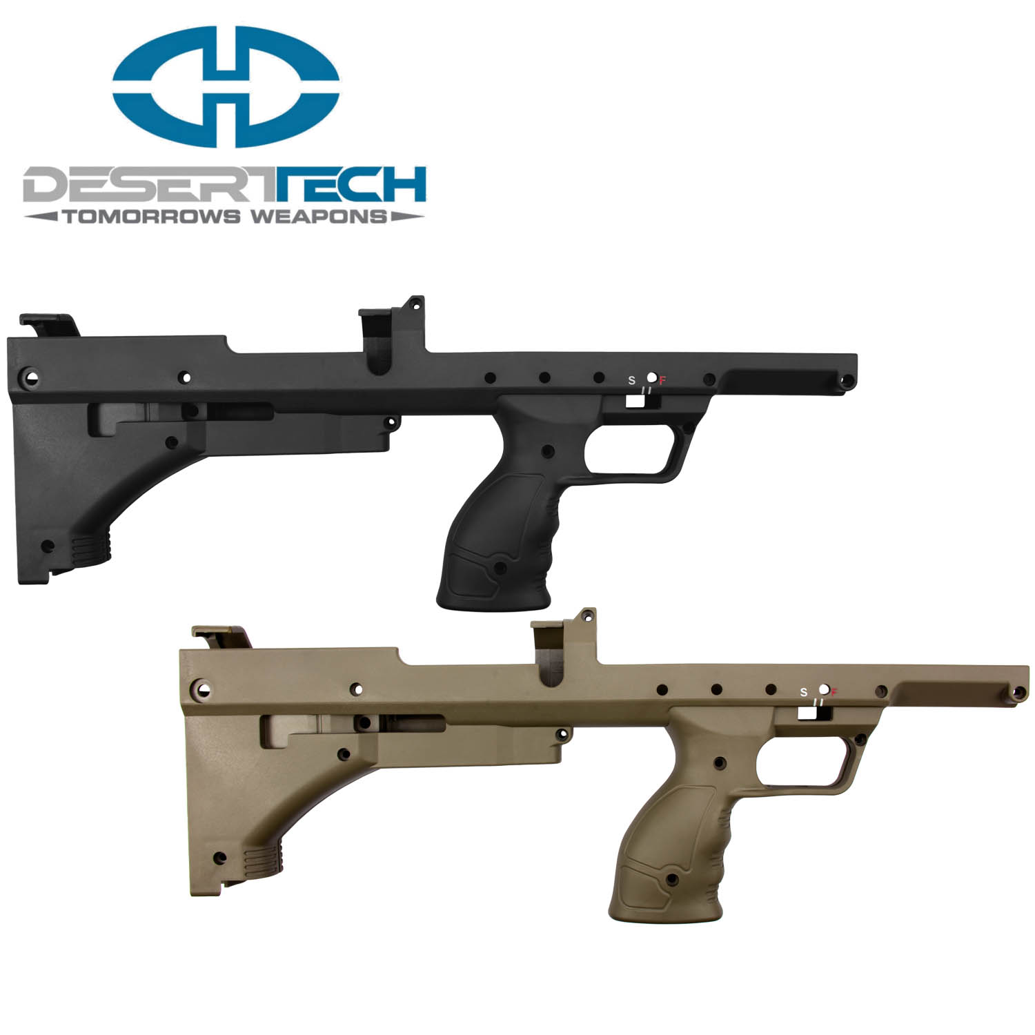 Desert Tech SRS Stock Panel Assembly, Right Handed: MGW