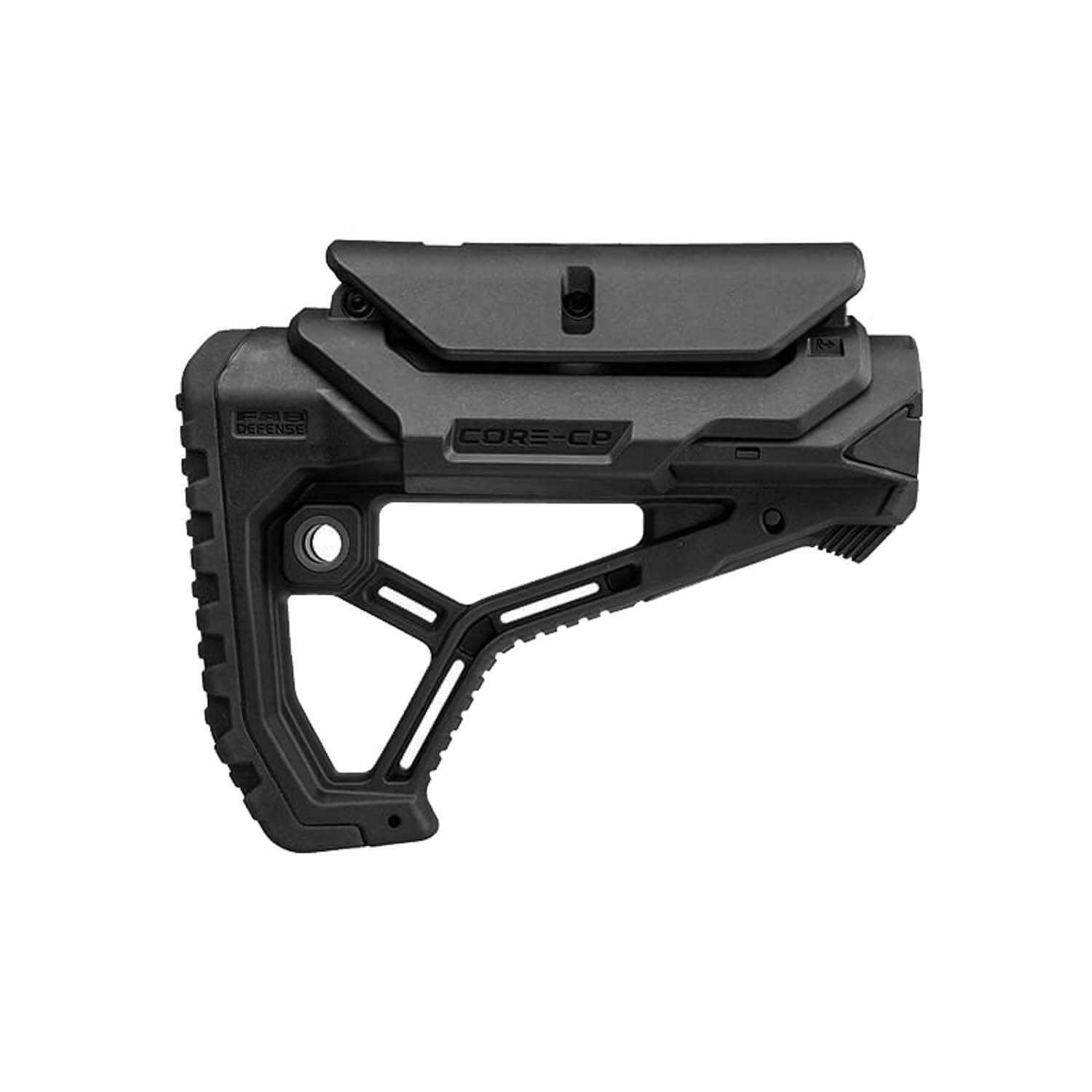 FAB Defense GL-CORE CP AR-15 Buttstock w/ Adjustable Cheek Rest